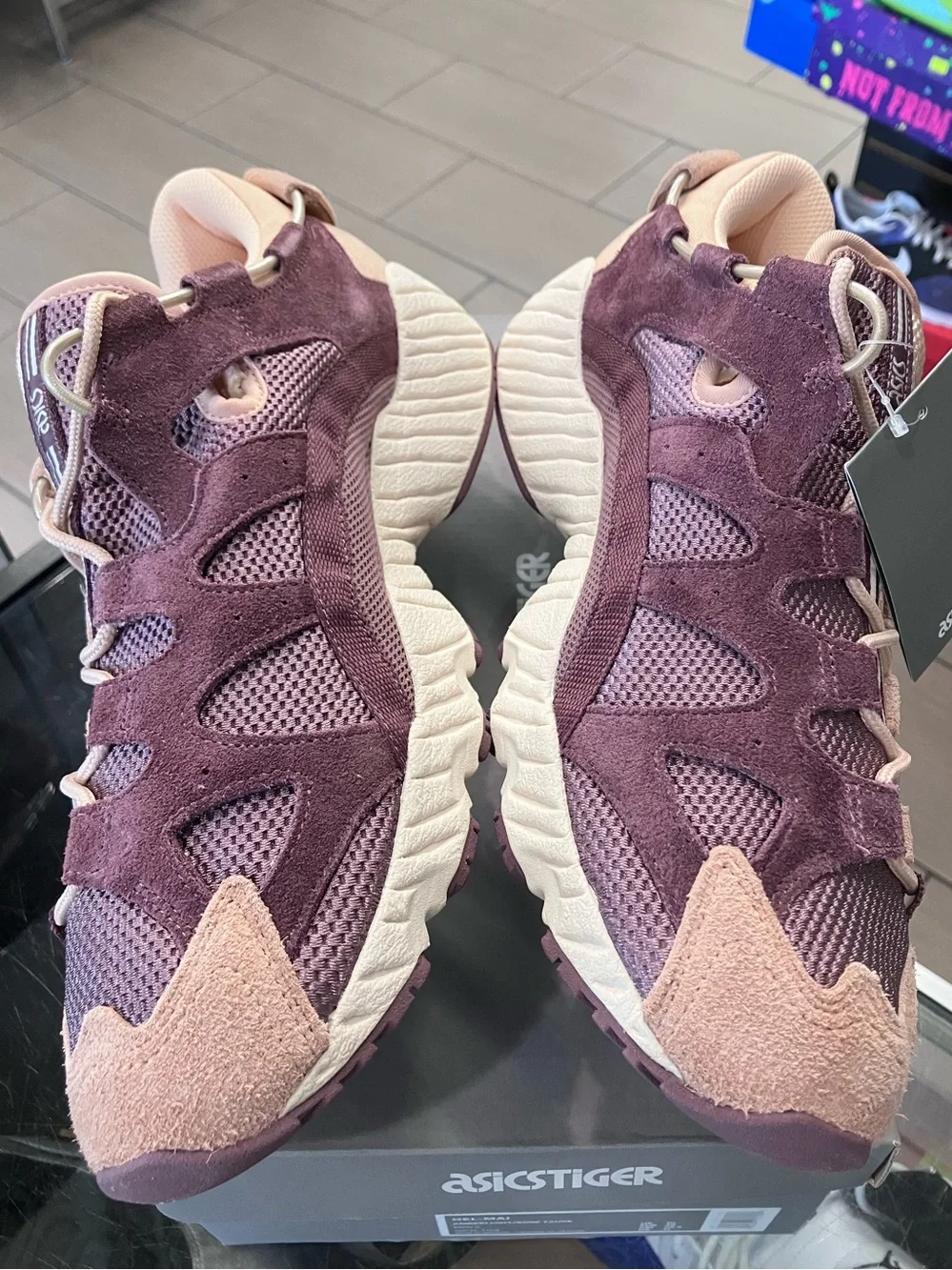 ASICS Gel-Mai Amberlight Rose Taupe Size 11